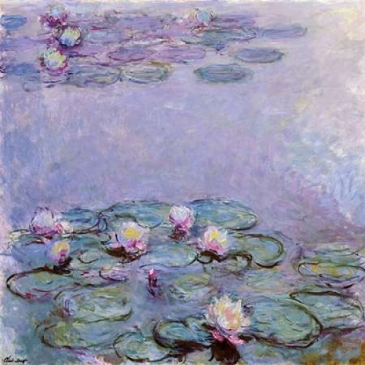 Water Lilies Poster Print by Claude Monet - Item # VARPDX1CM1512